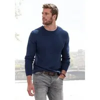 AUTHENTIC LE JOGGER Strickpullover mit Double-Layer Optik, Pullover aus reiner Baumwolle