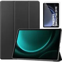 SmartUP Tablet-Hülle für Samsung Galaxy Tab S10 / S9 / FE Tasche Hülle Case Schutzglas 9H 11 Zoll, integrierte Standfunktion, integrierter Stifthalter