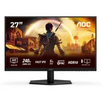 AOC Q27G42ZE Gaming-Monitor (68,6 cm/27 ", 2560 x 1440 px, QHD, 1 ms Reaktionszeit, 240 Hz, IPS, neigbar)