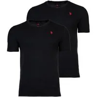 U.S. Polo Assn. T-Shirt Herren T-Shirt 2er Pack Baumwolle (Packung, 2er Pack)