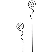 Gartenursel Gartenstecker 3er Set Gartenstecker Spirale (3-St)