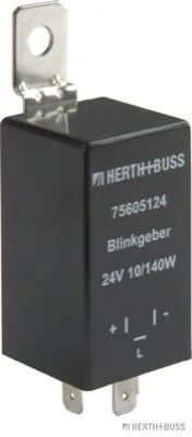 HERTH&BUSS Blinkgeber, 24 V, 3 pins, elektronisch - 75605124