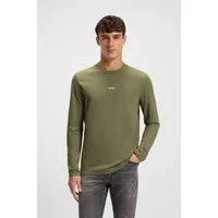 BOSS ORANGE Langarmshirt TChark mit Rundhalsausschnitt
