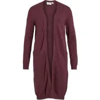 Vila Longstrickjacke VIRIL LONG L/S KNIT CARDIGAN - NOOS Viskosemischung, regular fit