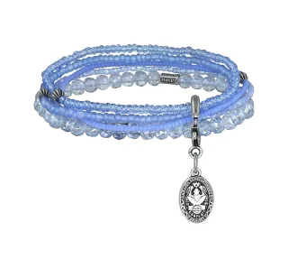 konplott - Armband - Petit Glamour dAfrique blau