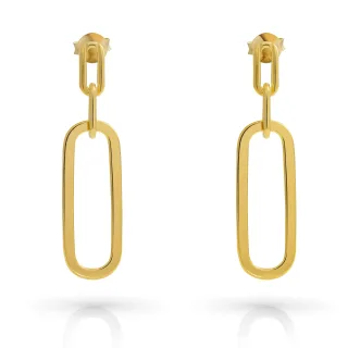 Orphelia 'Essence' Tropfenohrringe aus 925er Sterlingsilber für Damen - Gold ZO-7560/G