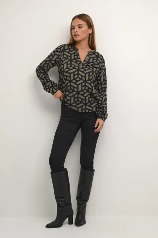 Langarm-Bluse KAjalie Langarm-Bluse Regular fit
