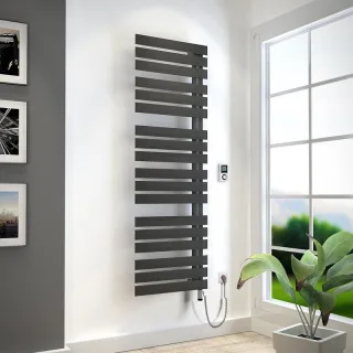 HSK Designheizkörper Yenga werkseitig befüllt 600 x 1824 mm, graphit-schwarz, 8760180-173-G4 8760180-173-G4