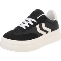 Ital-Design Bequeme Sneaker mit gepolsterter Innensohle für Alltag Sneaker (91261111) Flach Sneakers Low in Schwarz