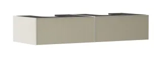 Hansgrohe Xevolos E Waschtischunterschrank Sandbeige Matt 1370/550 mit 2 Schubkästen für Konsole mit 54317390