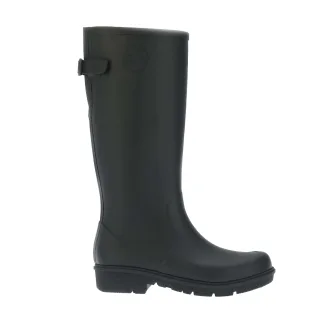 Fit Flop - Hoch geschnitten Gummistiefel für Damen, Wonderwelly Technologie (Schwarz)
