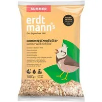 Erdtmann Sommerstreufutter 1 kg im Flachbeutel, Nahrungsergänzungsmittel für: Vogel