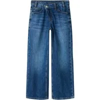 Name It Weite Jeans NKFROSE WIDE ASYM CLOSURE JEANS 2244-BP Baumwolle, wide leg