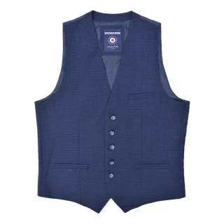 Lambretta - "Spencer" Weste für Herren (Marineblau)