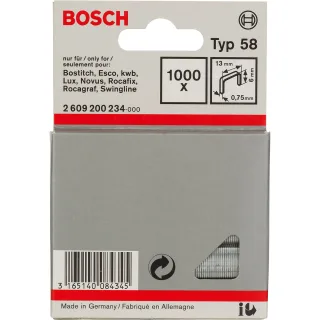 Bosch Feindrahtklammer Typ 63, 13mm breit - 2609200234