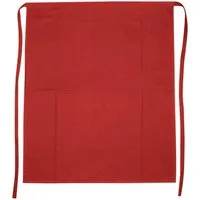 Macma Kochschürze Kochschürze / Küchenschürze / Größe: ca. 71 x 86 cm / Farbe: rot