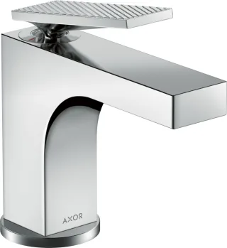 Hansgrohe Waschtischmischer 90 Axor Citterio HWB m.Zugst.Hebelgr.Rautenschliff chr., 39001000 39001000