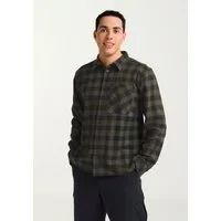 Jack Wolfskin Flanellhemd LITE FLANNEL SHIRT M Flanellhemd, weich, atmungsaktiv
