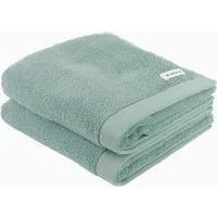 TOM TAILOR HOME Handtuch COLOR BATH, Frottier (2-St), 100% Baumwolle, 50x100 cm, uni, große Farbauswahl