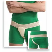 MedTex Bauch- und Rückenstützgürtel Bruchbandage Leiste Hernie Gurt Stützung 5001, mit Kompression