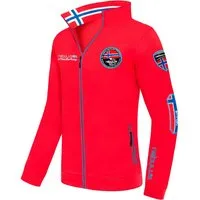 Nebulus Sweatjacke COMEBACK, P4895 - Herren, rot, S