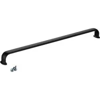 SO-TECH® Möbelgriff Bügelgriff SADA BA 160 - 320 mm, inkl. Schrauben (1-St), BA 320 mm Schwarz pulverbeschichtet von SCHÜCO ALU COMPETENC