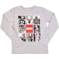 MARVEL T-Shirt Marvel Langarm-T-Shirt für Jungen, Iron Man & Comic-Helden, 134–164