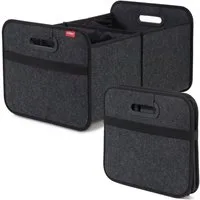 achilles Klappbox Auto Faltbox aus Filz, Kofferraumtasche, Einkaufstasche, Organizer