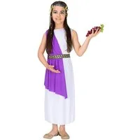 dressforfun Kostüm Mädchenkostüm griechische Göttin Athene, Schönes, langes Kleid im Lagenlook