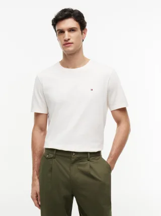 ESS SEASONAL REG FIT SOLID TEE Ivory Petal - Gr. - XXL