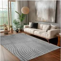 Carpettex Designteppich Skandinavischer Boho, Rechteckig, Höhe: 8 mm, Teppich Wohnzimmer, Schlafzimmer, Gästezimmer