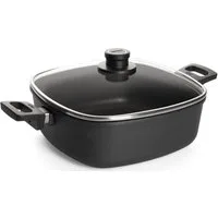WOLL Bratpfanne MADE IN GERMANY - Nowo Titanium, Aluminiumguss, 28x28 cm, Induktion