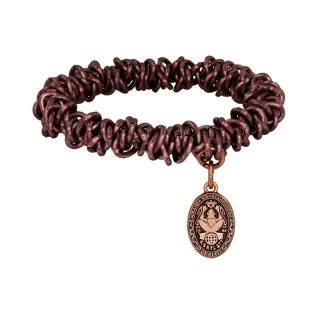 konplott - Armband - Beach Club braun/pink