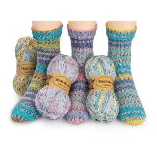 Woll Butt Sockenwollpaket "Ladyville", 300 g