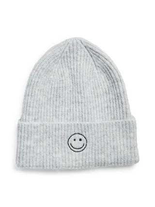 PIECES - PCMALIKA HOOD BC Light Grey Melange - Gr. - ONE SIZE