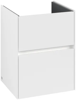 Villeroy & Boch Waschtischunterschrank Collaro 472x610x404mm m. Bel. 2 Ausz. Waschtisch mittig White C141B0MS