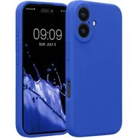 kwmobile Handyhülle Handyhülle für Apple iPhone 16 Hülle, gummierte Handy Silikon Case - Schutzhülle Cover