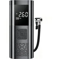 TWUFY Akku-Handkompressor Elektrische Luftpumpe 150 PSI Digital 2000mAh mit LED-Licht, für Auto, Fahrrad und mehr, 1-tlg., Tragbare Luftpumpe mit Zubehör und LED-Licht, vielseitig einsetzbar, Automatische Abschaltung bei voreingestelltem Druckwert