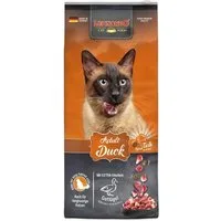 Leonardo Catfood Adult Duck - hochwertiges Trockenfutter mit Chiasaat & Krill, Trockenfutter für: Katzen