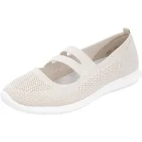 Remonte Riemchenballerina, Halbschuh, Freizeitschuh, Komfortschuh mit herausnehmbarer Einlage