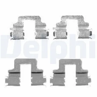 Delphi Zubeh?r f?r Bremsbel?ge hinten Ford Land Rover Volvo