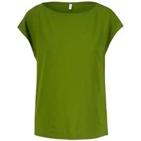 Blutsgeschwister Kurzarmshirt - Shirt Breezy Flowgirl - Damen Shirt - Jerseyshirt - lockeres U-Boot