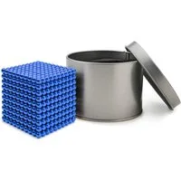 FurniSafe FurniSafe Neocube 5 mm Magnetkugeln blau Set 1.000 Kugeln Magnetspielbausteine