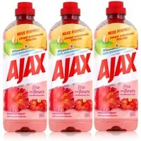 AJAX Ajax Allzweckreiniger Hibiskusblütenduft 1L - 100% Reinigungskraft (3e Allzweckreiniger
