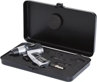 KS Tools 1-4'' Glühkerzen-Druckluft-Vibrationsschrauber-Satz, 5-tlg - 152.1060
