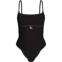 Calvin Klein Swimwear Badeanzug Körpernahe Passform mit verstellbaren Trägern