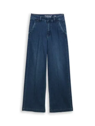 Tom Tailor - Wide Jeans - Madina blau - Gr. - 27/32