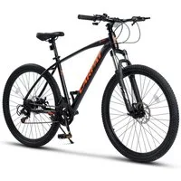 CARPAT SPORT Mountainbike 27,5 29 Zoll MTB Fahrrad für Herren Damen, 21 Gang Shimano TZ Tourney Schaltwerk, Kettenschaltung, (Aluminium Rahmen, Mechanische Scheibenbremse), Hardtail Fahrrad
