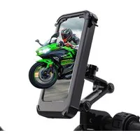 FELIXLEO Handy-Halterung Handyhalterung Fahrrad Wasserdicht Anti Vibrationsschutz 360 Grad, (1-tlg)