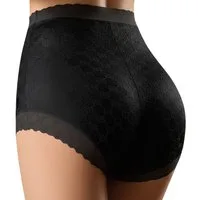 Lovolotti Taillenslip Damen High-Waist Panty – LEICHT Figurformende Unterhose mit Spitze Nahtlose Unterwäsche für Bauch, Taille & Hüfte